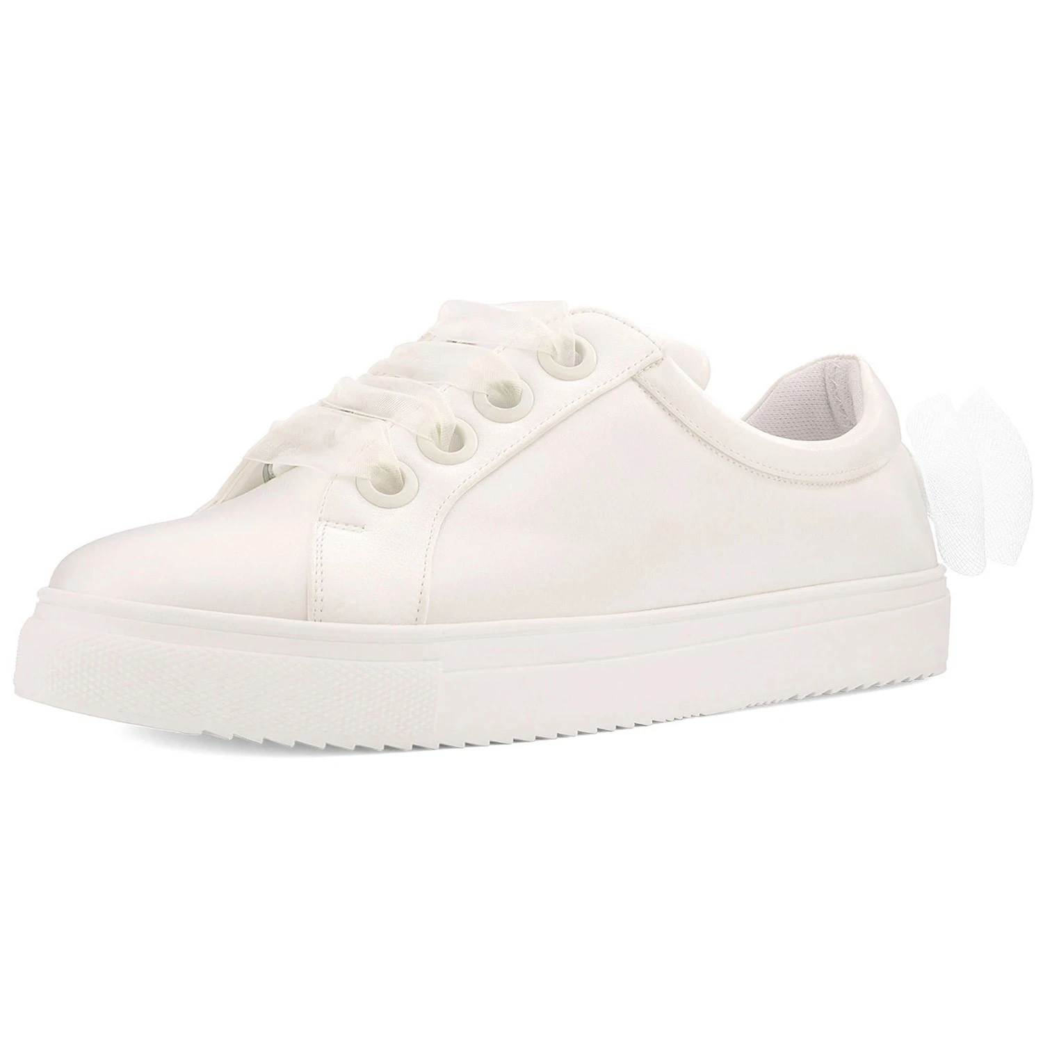 Baskets De Mariage En Satin Emily Avalia – Image 2