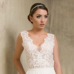 Body Mariée Sans Manchesdentelle Dos Nu Freesia