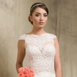 Body Mariée Dentelle Manches Courtes Hortensia