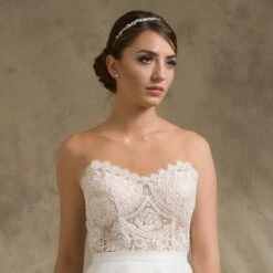 Body Mariage Original En Crêpe Et Dentelle Heather