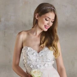 Body Mariage Papillons En Dentelle Bleuet