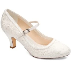 Chaussure De Mariage à Dentelle Pailletée Megan Westerleigh