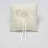 Petit Coussin Alliance Ivoire Dentelle Et Cristal Averii