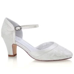 Chaussures Mariée Dentelle à Sequins Livia Westerleigh