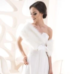 Etole Mariage Fausse Fourrure Madeline