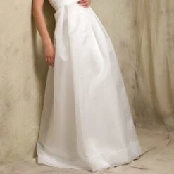 Jupe Mariée Longue En Organza Mathilde