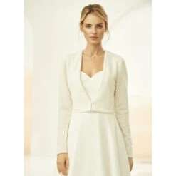 Gilet De Mariée E317 Bianco Evento
