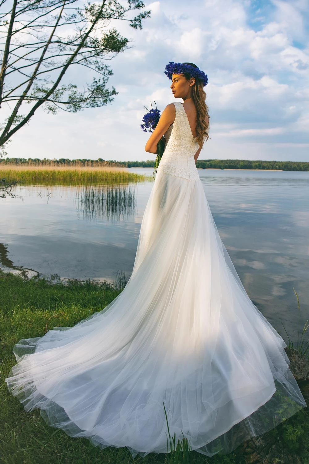 Robe De Mariage Bohème Romantique Aphrodite – Image 2