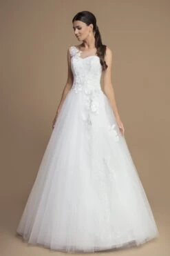 Robe Mariage Princesse Dentelle Et Tulle à Sequins Rhea