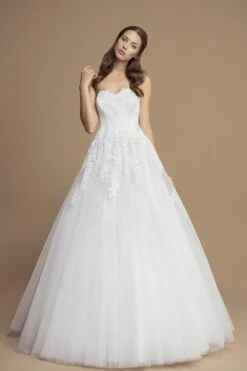 Robe De Mariée Princesse Bustier Cœur Elise