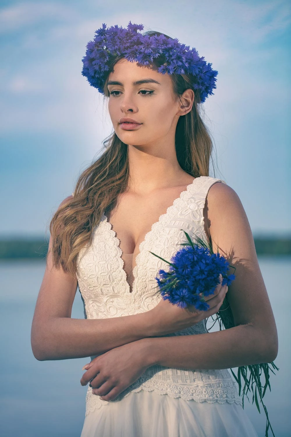 Robe De Mariage Bohème Romantique Aphrodite – Image 3