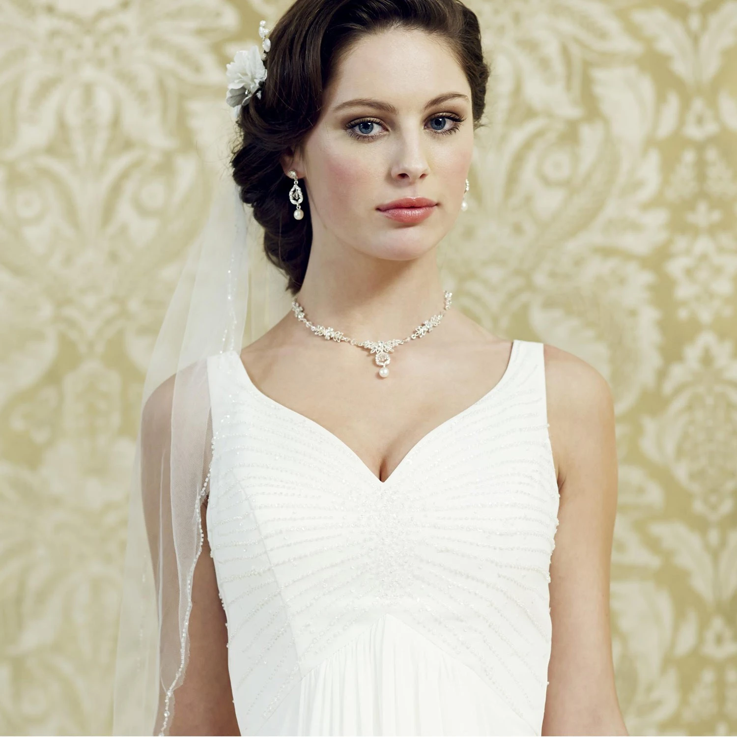 Robe De Mariée Empire à Bretelles Keira – Image 2