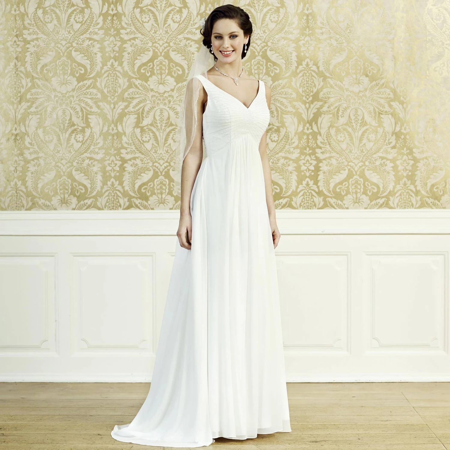 Robe De Mariée Empire à Bretelles Keira