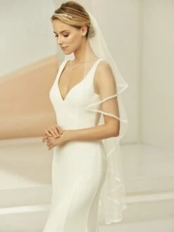 S365 Bianco Evento - Voile Mariage Dentelle Bohème