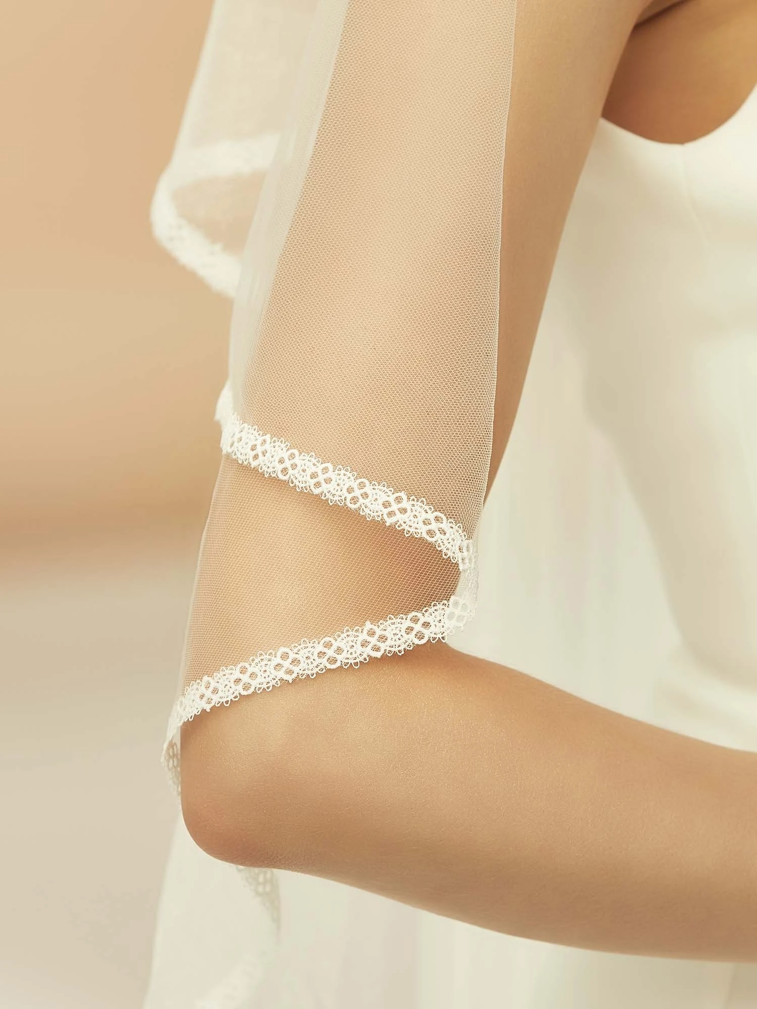 S365 Bianco Evento - Voile Mariage Dentelle Bohème – Image 2