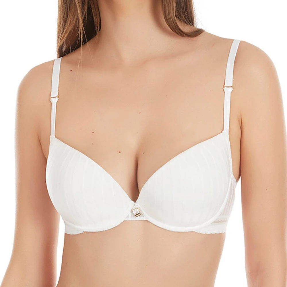 Soutien-gorge Mariage Ivoire Triangle Plongeant Glacier Selmark
