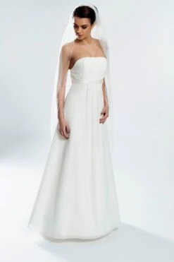 Voile Mariée à Bordure Festonnée Hilaria