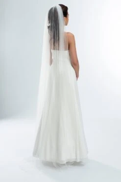 Voile De Mariage Long à Bordure Festonnée Palmira